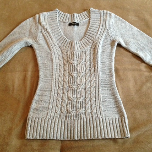 Express 3/4 sleeve sweater