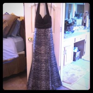 Size 2 prom dress. Worn once, not hemmed