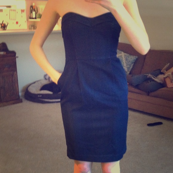 Armani Exchange Denim Dress w Pockets!!