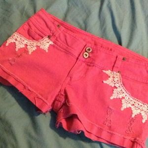 💥TRADED💥DIY pink shorts