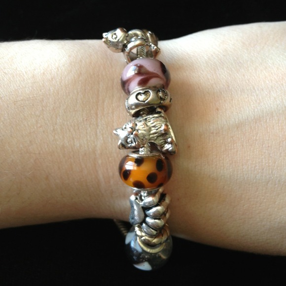 3 Bead bracelets SOLD