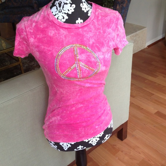 Cutest Pink Peace T ever!