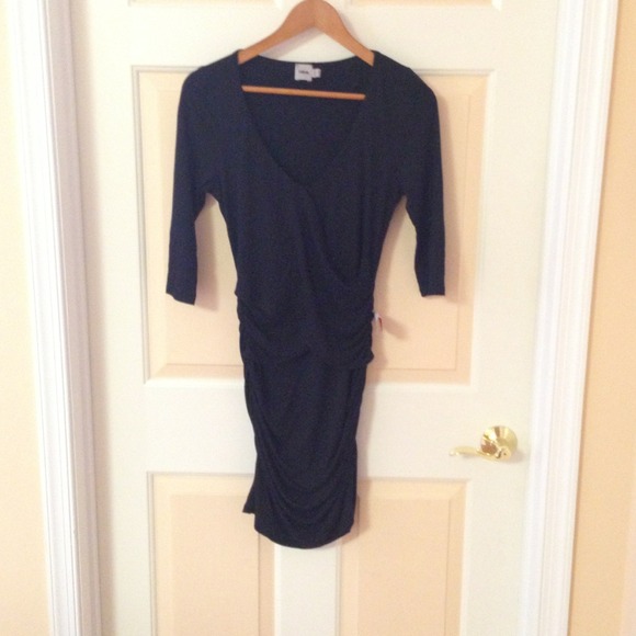 LBD form fitting gathers on the side