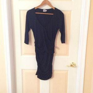 LBD form fitting gathers on the side