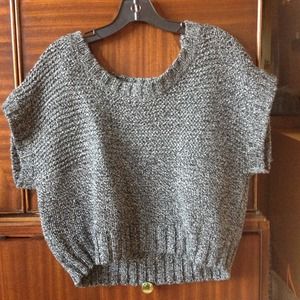 BCBG cropped sweater