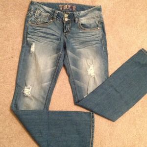TRUCE jeans, size 7
