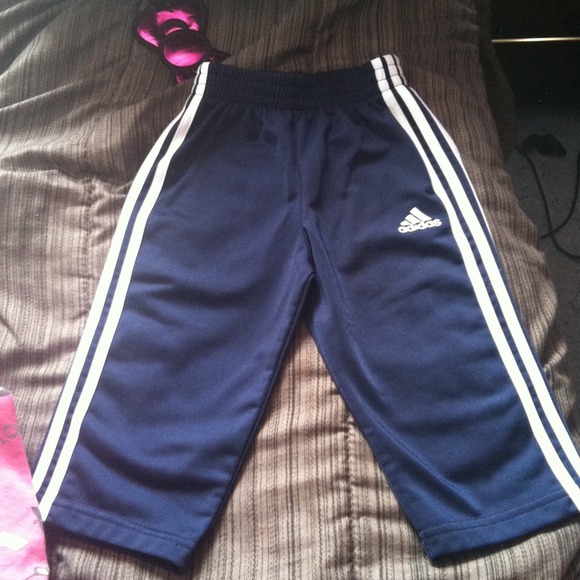 ✔️SOLD✔️Navy Blue Adidas Pants 12Months
