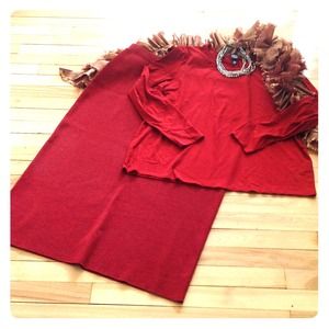 Eileen fisher top and skirt combo worn once, loved