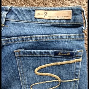 🔴💖💖FLARE LEG! Seven 7Jeans💖💖 6x29"