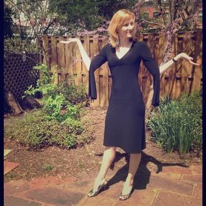 Black sexy party dress