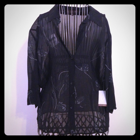 sheer blouse australia