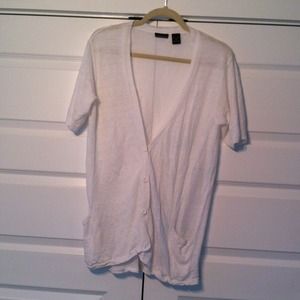 Short sleeve cardigan