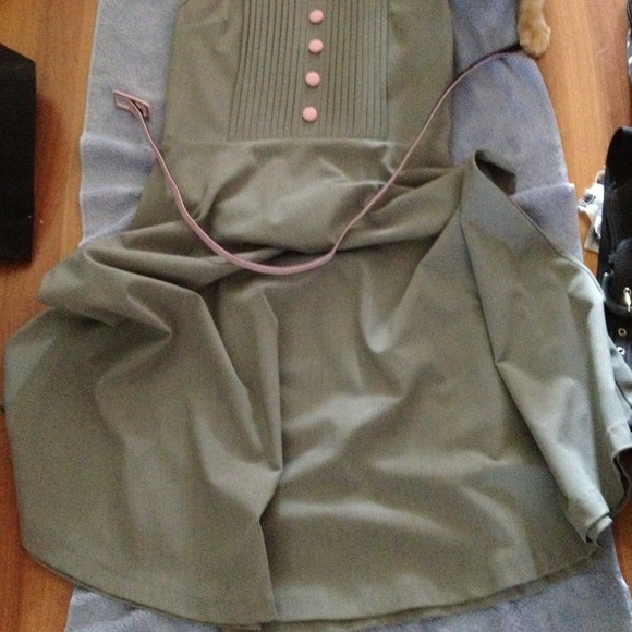 Gray dress retro inspired - Picture 2 of 4