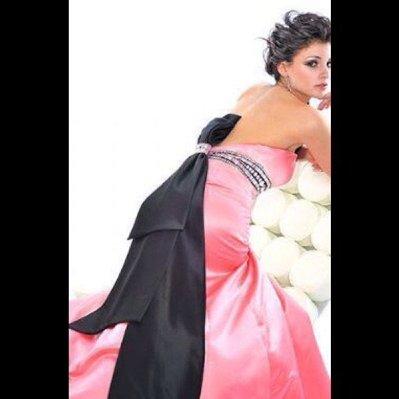 Baby Pink prom gown by Precious Formals