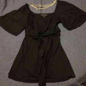 Express black dress shirt size s