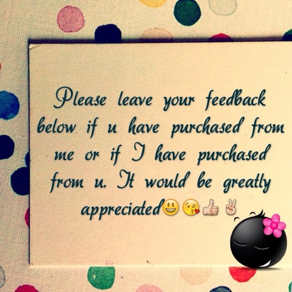 💞FEEDBACK PAGE!!!💞