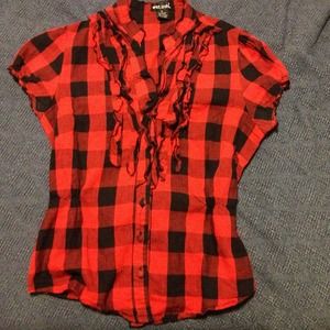 Wet Seal Red Shirt
