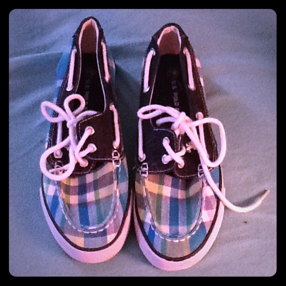 U.S. Polo Assn. Plaid Boat Shoes