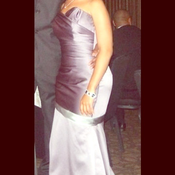 Lavender & Platinum Bridesmaid/Prom dress