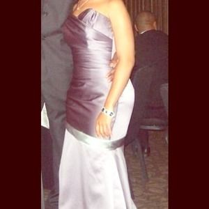 Lavender & Platinum Bridesmaid/Prom dress