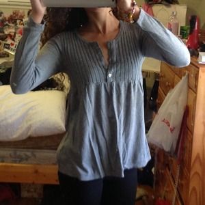 daisy fuentes long sleeved top