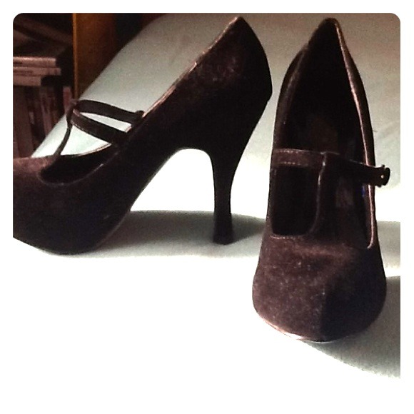 Black Cupid Heels with Buckle