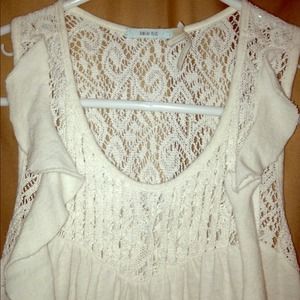 ❌Sold❌White top from urban outfitters