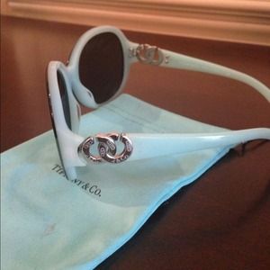 SOLD Tiffany Sunglasses with case and dust bag.