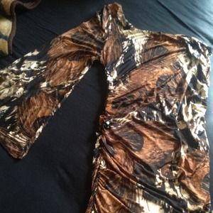 One shoulder dress