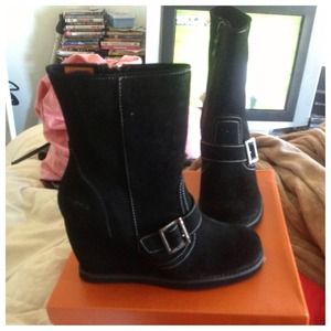 Rocket Dog wedge boots