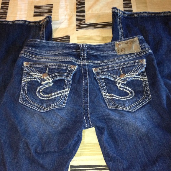 Silver suki blue washed jeans