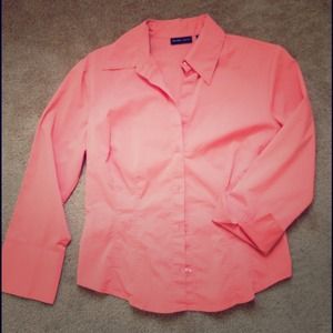 Coral pink shirt