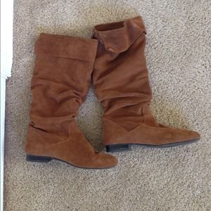 Unplugged brand Brown Suede Boots