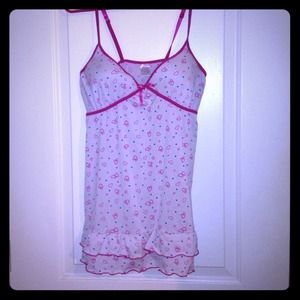 Pink heart nightie