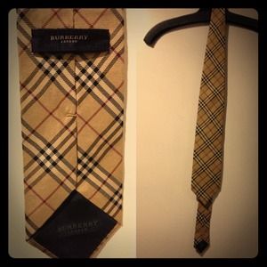 Burberry men's tie