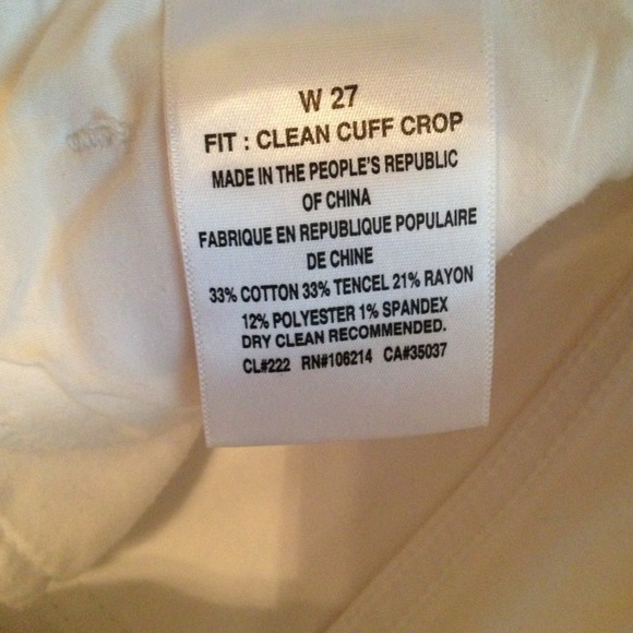 SOLD ❌Reduced Joes jeans cropped white - Picture 3 of 4