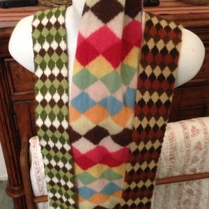 Bundle - Lot of Six Awesome Scarves /Coach Key Fob