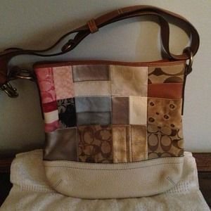 Coach patchwork purse