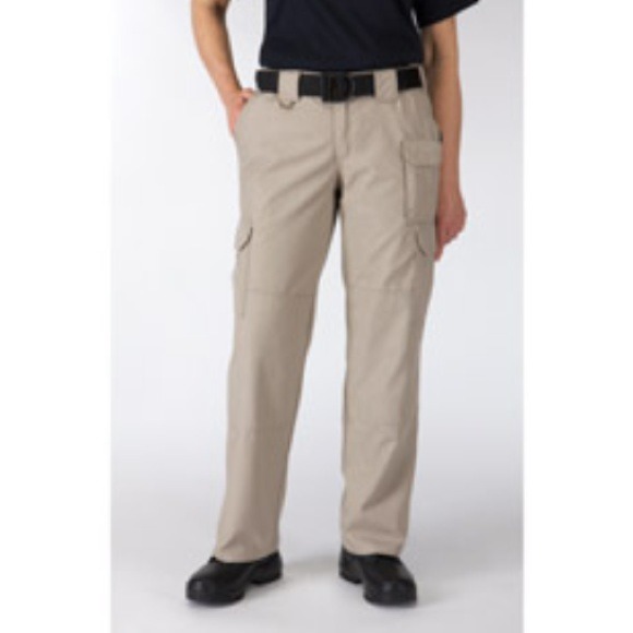 Khaki 5.11 tackle pants