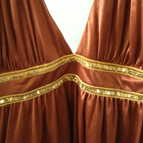 Copper dress jodikristopher - Picture 2 of 3