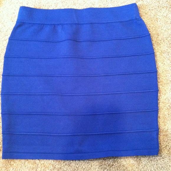 Bandage Skirt Royal Blue - Picture 2 of 2