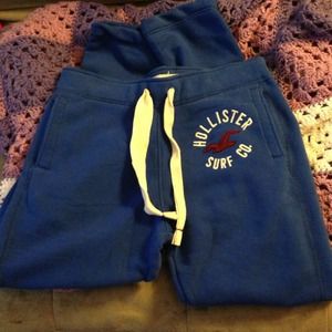 SOLD-----Hollister skinny sweatpants mens size lg