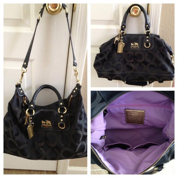 ❗SOLD❗COACH Op Art Sabrina Satchel