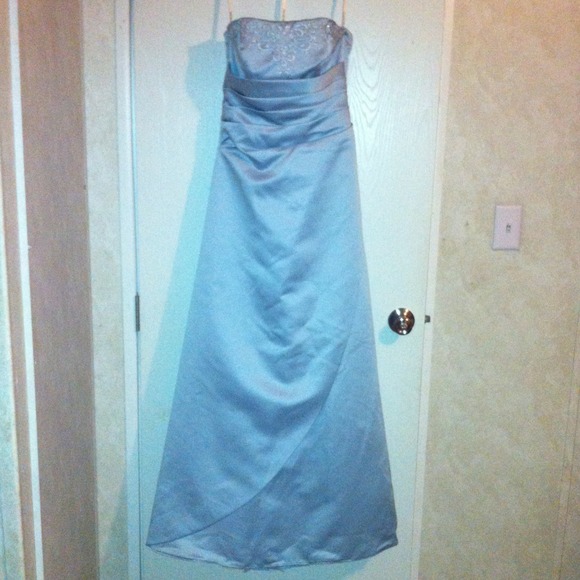 David's Bridal dress.