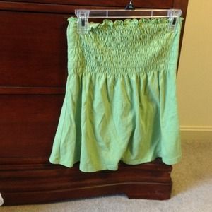Green tube top size L
