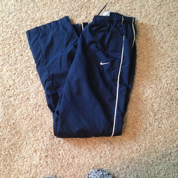 Navy blue Nike pants