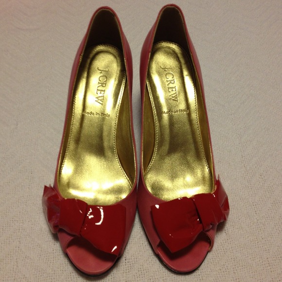 JCrew peep-toe pumps - Picture 2 of 4