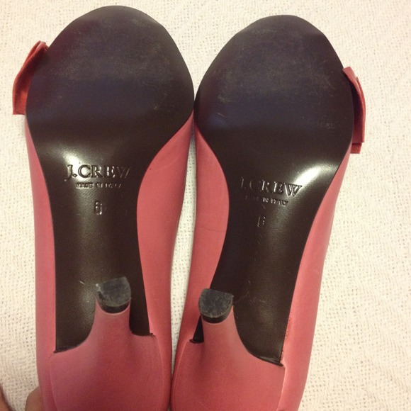 JCrew peep-toe pumps - Picture 3 of 4
