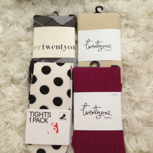 4 pairs of tights!