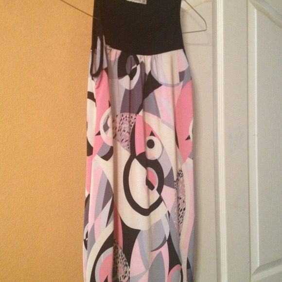 Pretty multi spring colored dress